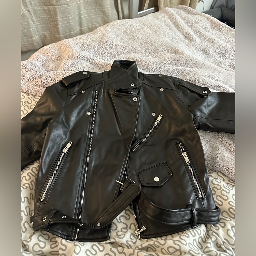 Leather jacket